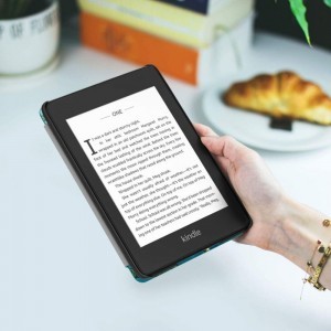 Tech-Protect SmartCase Kindle Paperwhite V / 5 / Signature Edition tok Floral Grey
