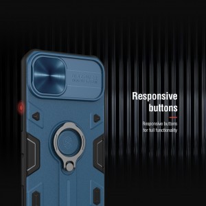 iPhone 13 Pro Nillkin CamShield Armor tok kék