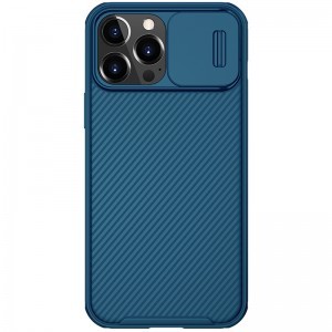 iPhone 13 Pro Nillkin CamShield Pro Magnetic tok kék Magsafe kompatibilis telefontok