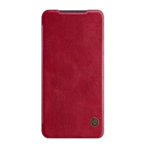 Xiaomi Mi 11 Pro Nillkin Qin bőr fliptok piros