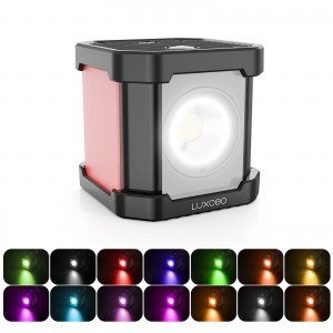 LUXCEO P4 vízálló RGB LED videólámpa, világítás-5