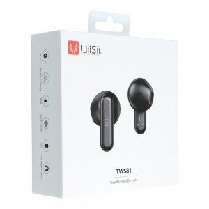 UiiSii TWS81 Vezeték nélküli bluetooth fülhallgató fekete