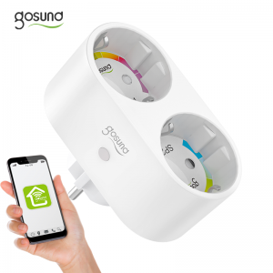 Gosund SP211 Dual smart plug okos konnektor WiFi 3500W