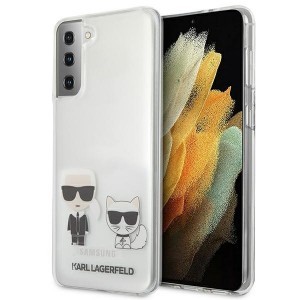 Samsung Galaxy S21 Plus Karl Lagerfeld Karl Choupette tok átlátszó (KLHCS21MCKTR)