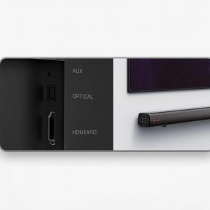  BlitzWolf AA-SAR1 Bluetooth 5.0 hangszóró távirányítóval, AUX, USB, HDMI, OPT, 60W (fekete)