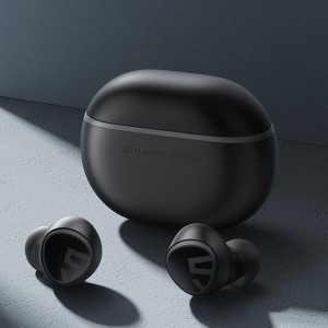 Soundpeats Mini Bluetooth fülhallgató TWS (fekete)