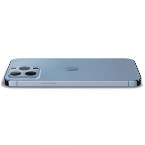 iPhone 13 Pro / 13 Pro Max Spigen Optik.TR 2x kameralencsevédő 9H üveg Sierra kék (AGL04032)