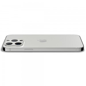 iPhone 13 Pro / 13 Pro Max Spigen Optik.TR 2x kameralencsevédő 9H üveg ezüst (AGL04033)