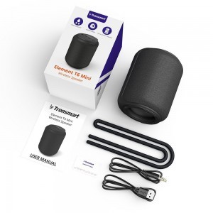 Tronsmart T6 Mini Vezeték nélküli Bluetooth 5.0 hangszóró 15W fekete