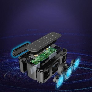 Tronsmart Element Mega Pro 60W Vízálló (IPX5) Bluetooth 5.0 Vezeték nélküli Hangszóró SoundPulse® fekete