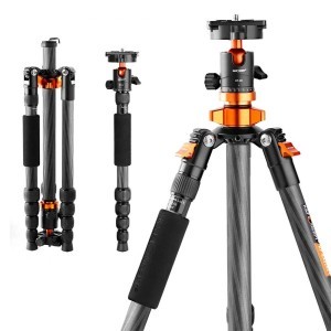KF Concept SA225C1 karbon fényképező állvány, tripod gömbfejjel (KF09.094)