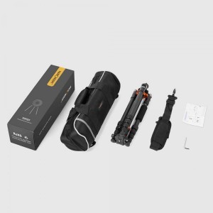 KF Concept SA225C1 karbon fényképező állvány, tripod gömbfejjel (KF09.094)-1
