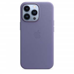 iPhone 13 Pro bőrtok akáclila (MM1F3ZM/A) Apple gyári MagSafe-rögzítésű