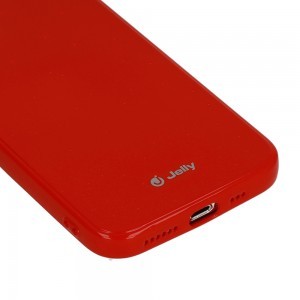iPhone 13 Mini Jelly szilikon tok piros