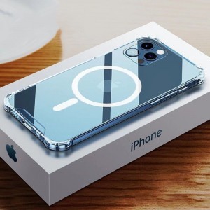 iPhone 13 Pro Max TEL PROTECT MagSilicone tok átlátszó