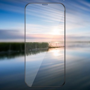 Samsung Galaxy A70 Hard Ceramic kijelzővédő üvegfólia kerámiával fekete