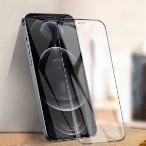 Samsung Galaxy A12 Hard Ceramic kijelzővédő üvegfólia kerámiával fekete