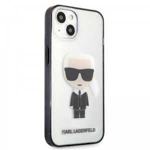 iPhone 13 Karl Lagerfeld Ikonik Karl tok átlátszó (KLHCP13MHIKCK)