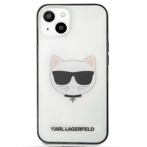 iPhone 13 Mini Karl Lagerfeld Ikonik Choupette tok átlátszó (KLHCP13SHCHCK)