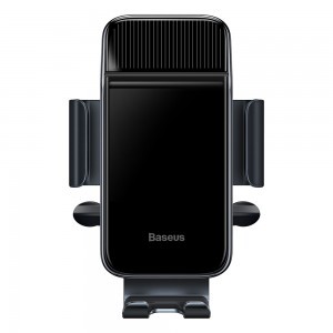 Baseus automata napelemes elektromos telefontartó szellőzőnyíláshoz fekete (SUZG000001)