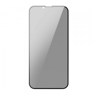 iPhone 13 Mini Baseus Anti Spy Full Screen Glass 0,23mm 2x kijelzővédő üvegfólia fekete kerettel (SGQP020301)