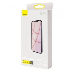 iPhone 13 / 13 Pro / 14 Baseus Porcelain Glass 0,3mm 2x kijelzővédő üvegfólia (SGBL030102)