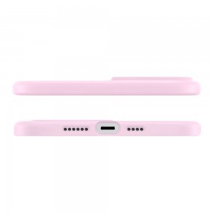 iPhone 13 Baseus Liquid Gel rugalmas tok rózsaszín (ARYT000904)