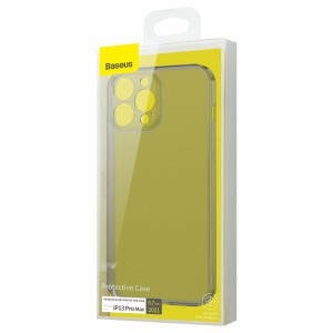 iPhone 13 Pro Max Baseus Frosted Glass tok fekete (ARWS000501)
