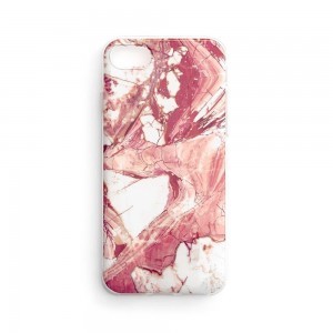 iPhone 13 Pro Max Wozinsky márvány mintás tok rózsaszín