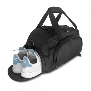 Wozinsky sporttáska, hátizsák, kézipoggyász fekete (WSB-B01)