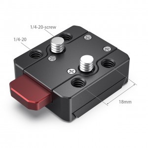 SmallRig Mini V-Lock Assembly Kit, gyorskioldó készlet (MD2801B)-2