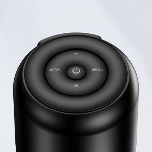 Joyroom vezeték nélküli bluetooth hangszóró 5W 2200mAh fekete
