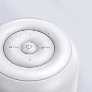 Joyroom vezeték nélküli bluetooth hangszóró 5W 2200mAh fehér