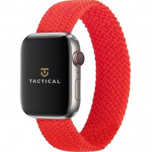 Apple Watch 3/4/5/6/7/8/SE 38/40/41mm Tactical 758s kötött óraszíj M-es méret piros