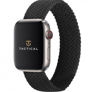Apple Watch 4/5/6/7/8/SE/Ultra (42/44/45/49mm) Tactical 784s kötött óraszíj XL-es méret fekete