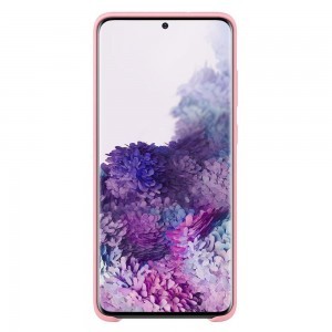 Samsung Galaxy A32 5G Soft Rubber flexibilis szilikon tok pink