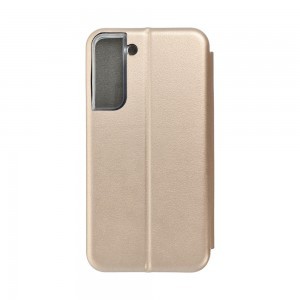 Samsung Galaxy S22 Plus Forcell Elegance fliptok arany