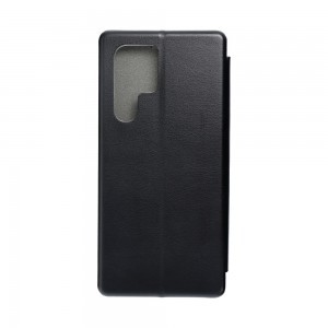 Samsung Galaxy S22 Ultra Forcell Elegance fliptok fekete