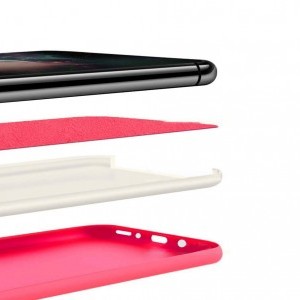 Samsung Galaxy A32 4G Soft Rubber flexibilis szilikon tok pink