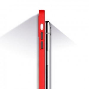 Samsung Galaxy A32 4G Milky Szilikon flexibilis tok piros