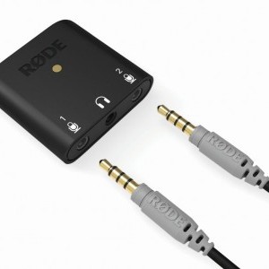 RODE AI-Micro két csatornás TRS/TRRS mikrofon és fejhallgató interfész USB-C aljzattal, Lightning, USB-C és USB-A kábelekkel-9