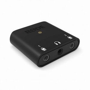 RODE AI-Micro két csatornás TRS/TRRS mikrofon és fejhallgató interfész USB-C aljzattal, Lightning, USB-C és USB-A kábelekkel-11