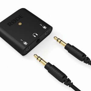 RODE AI-Micro két csatornás TRS/TRRS mikrofon és fejhallgató interfész USB-C aljzattal, Lightning, USB-C és USB-A kábelekkel-10