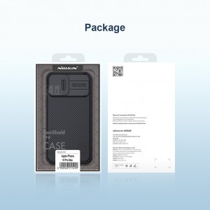 iPhone 13 Pro Max Nillkin CamShield Pro Magsafe kompatibilis tok fekete