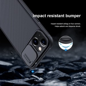 iPhone 13 Nillkin CamShield Pro Magnetic tok kék