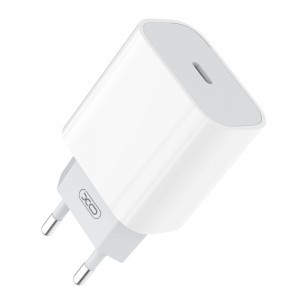 XO Hálózati gyorstöltő adapter L77 PD 20W 1x USB Type-C Fehér