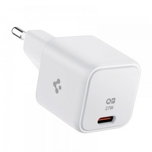 Spigen PE2103EU Arcstation Hálózati Töltő Adapter USB type-C 25W Fehér