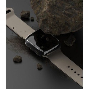 Apple Watch 7 45 mm Ringke Slim 2x Tok Átlátszó / Sötét Króm