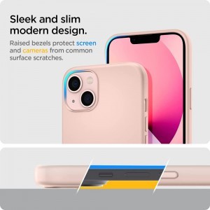 iPhone 13 Mini Spigen Silicone Fit tok rózsaszín (ACS03900)