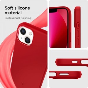 iPhone 13 Spigen Silicone Fit tok piros (ACS03899)